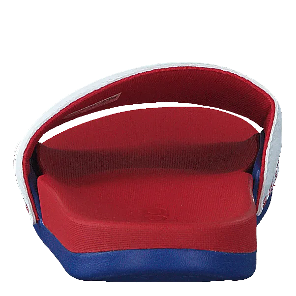 Adilette Comfort Ftwr White/scarlet/team Royal