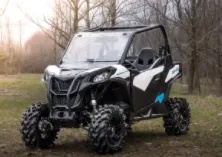 CAN-AM MAVERICK SPORT SCRATCH RESISTANT FLIP WINDSHIELD