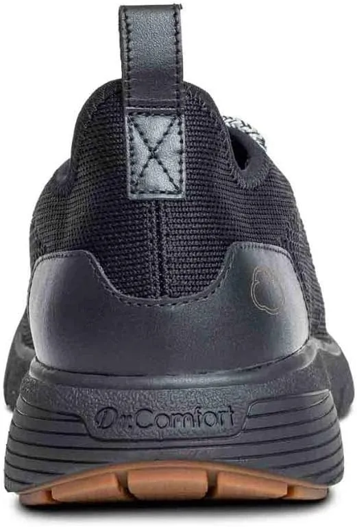 Dr. Comfort Jack Mens Athletic Shoe-Gel Inserts-Men's Fashion Sneakers with Shoe Lace and Solid Rubber Sole