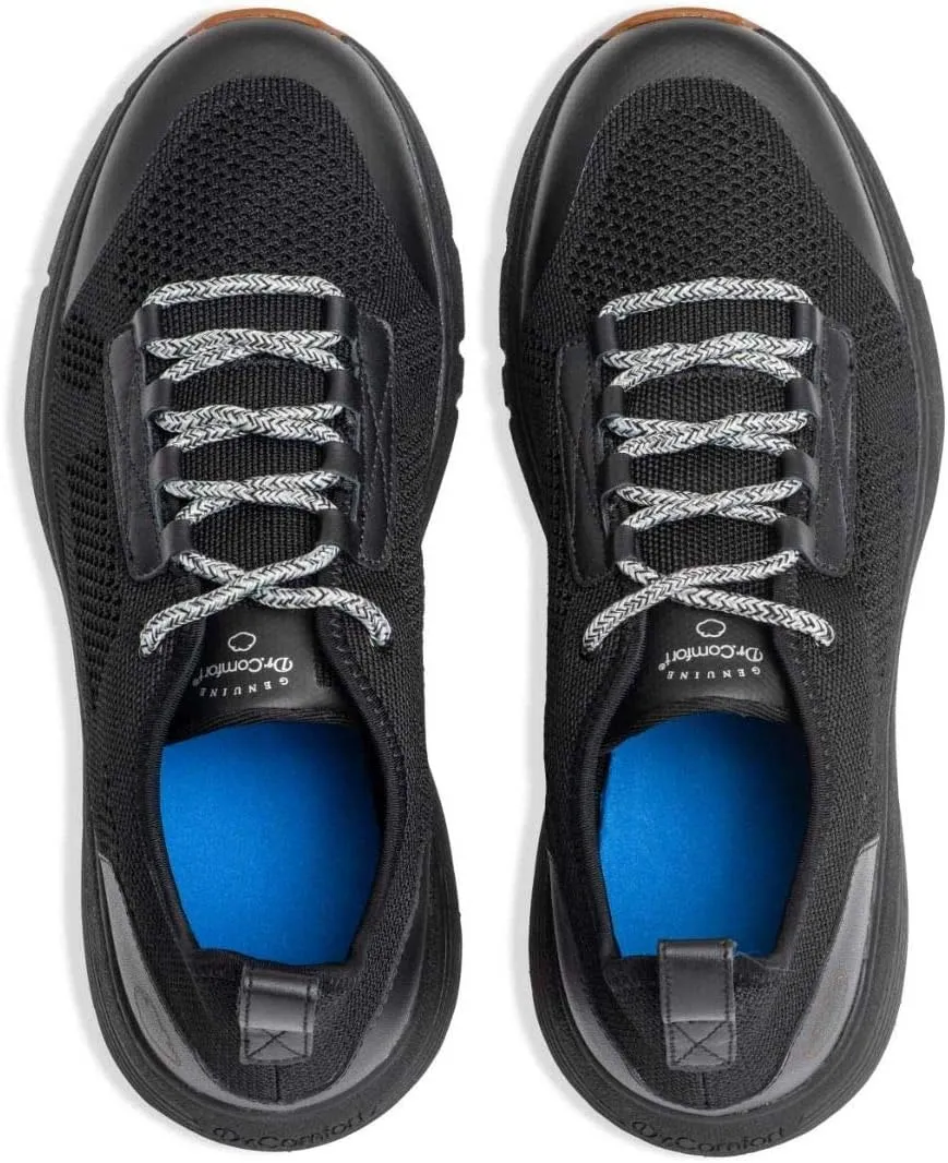 Dr. Comfort Jack Mens Athletic Shoe-Gel Inserts-Men's Fashion Sneakers with Shoe Lace and Solid Rubber Sole