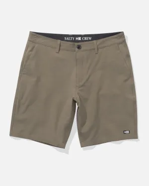 Drifter 19" Triblend Hybrid Short - Dark Khaki