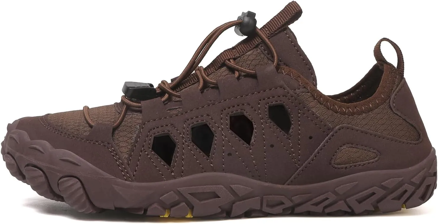 Hike Barefoot Shoes for Women Men, Breathable & Non-Slip Athletic Footwear, Wide Toe Water Shoes
