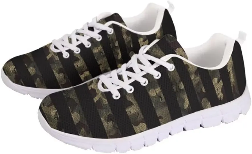 Jeiento Outdoor Running Sneaker for Women Men Fashion Tennis Shoes Causal Travel Walking Flat Shoes Breathable Mesh Workout Casual Shoes