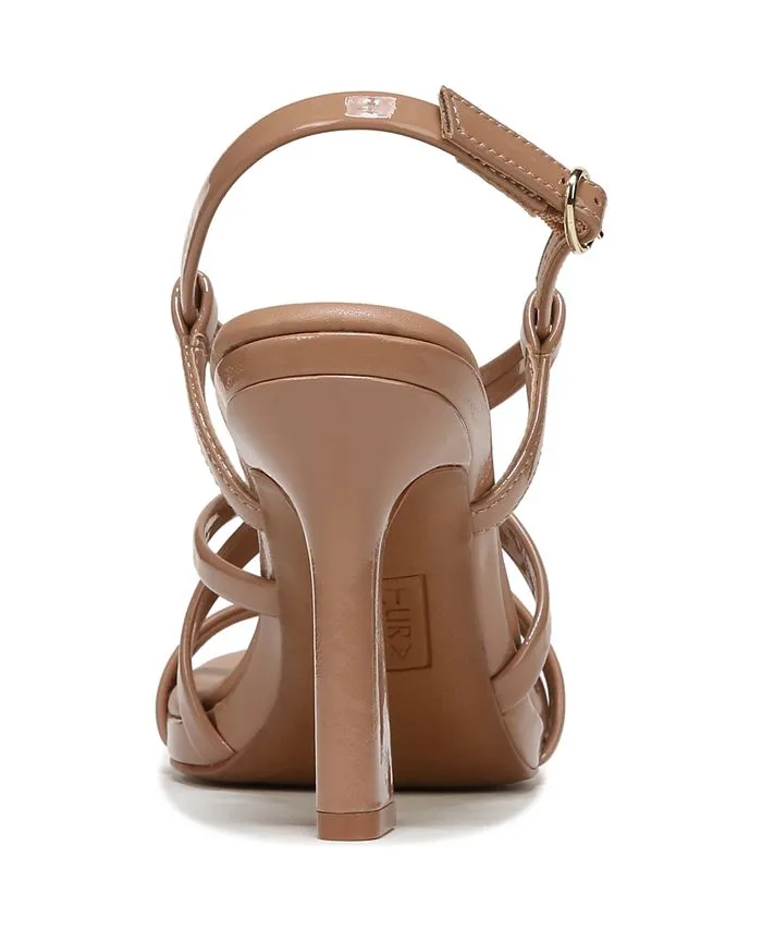 Luisa Naturalizer Strappy Sandals, Brown/Beige