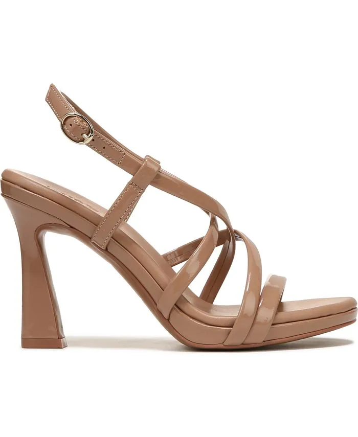 Luisa Naturalizer Strappy Sandals, Brown/Beige