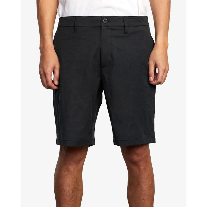 RVCA Herren Hybrid Shorts Back in Hybrid - black