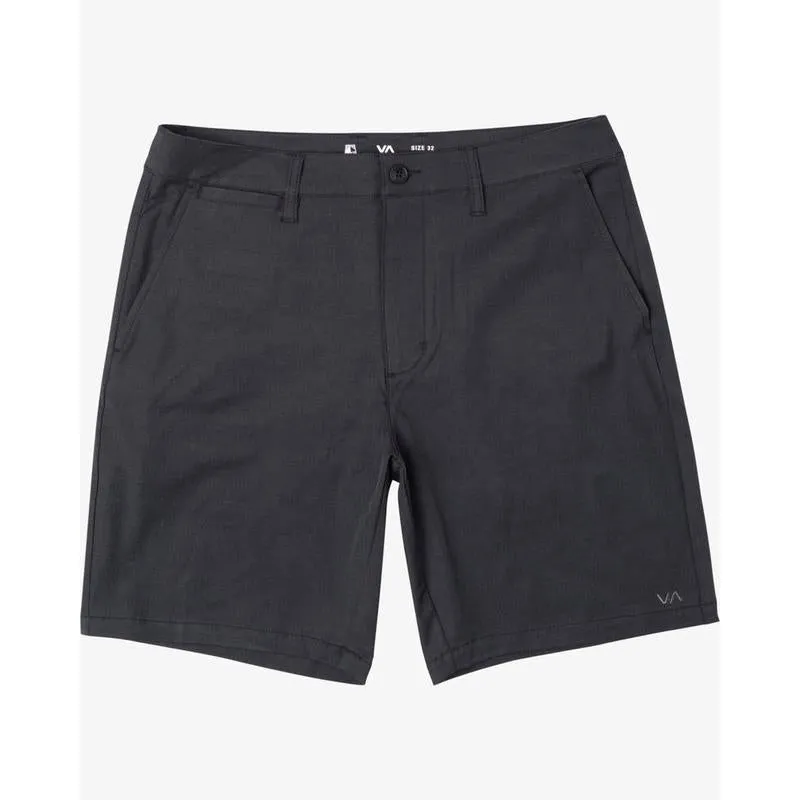 RVCA Herren Hybrid Shorts Back in Hybrid - black