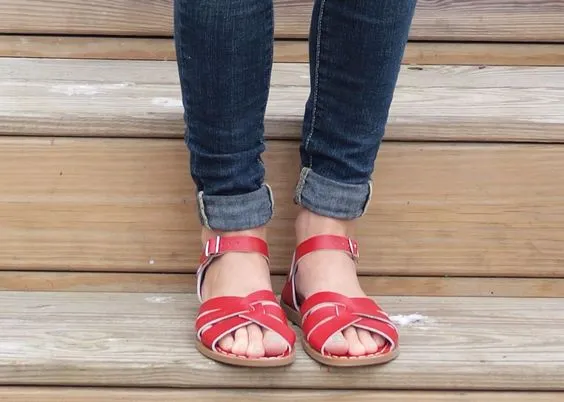 Salt Water Sandals - Childrens - Red