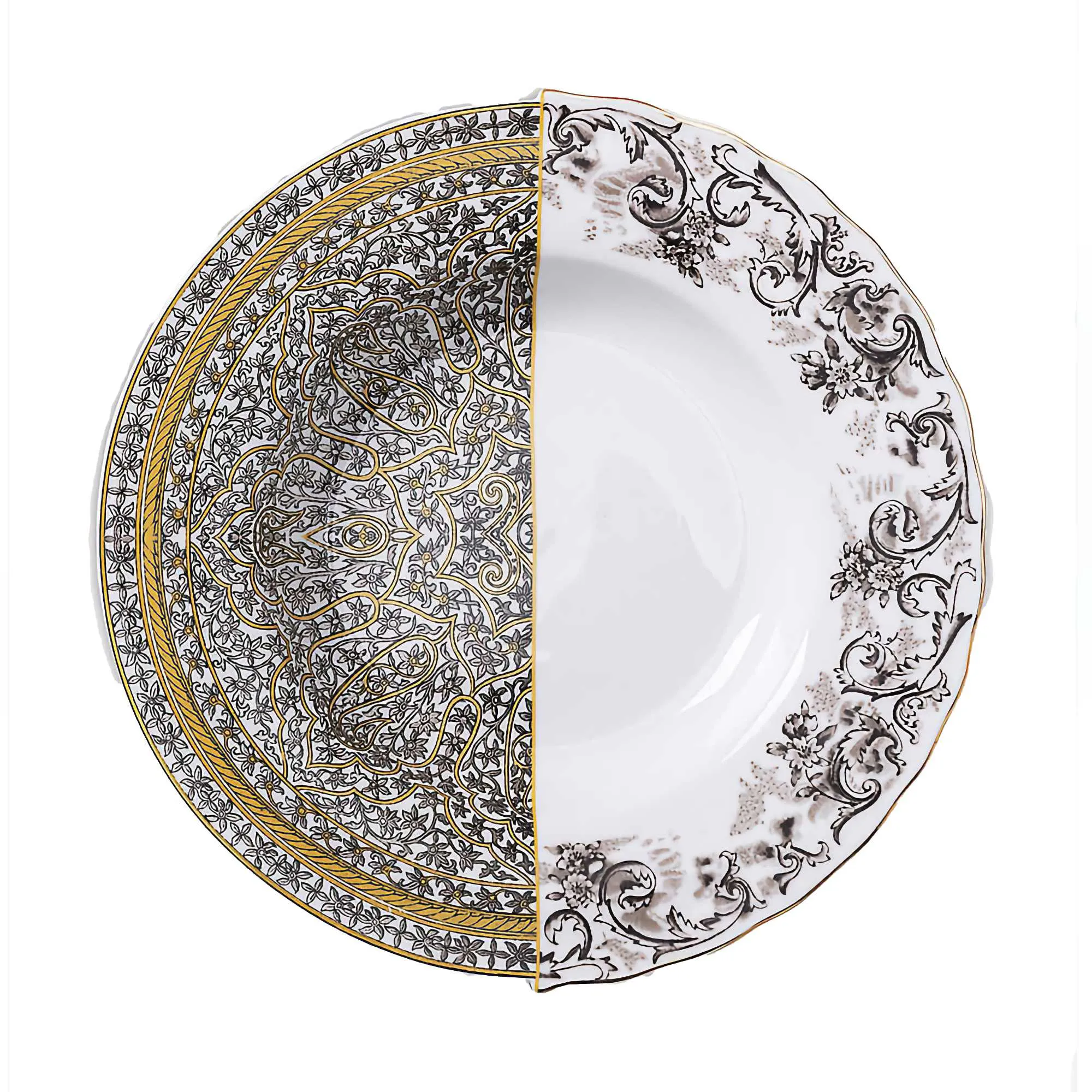 Seletti Hybrid pasta plate 25, agroha