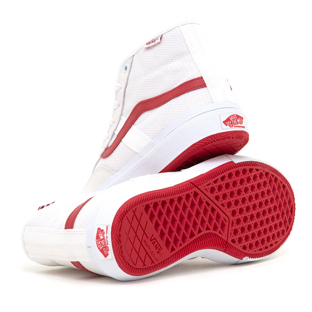 Skate Crockett High (White / Red) VBU