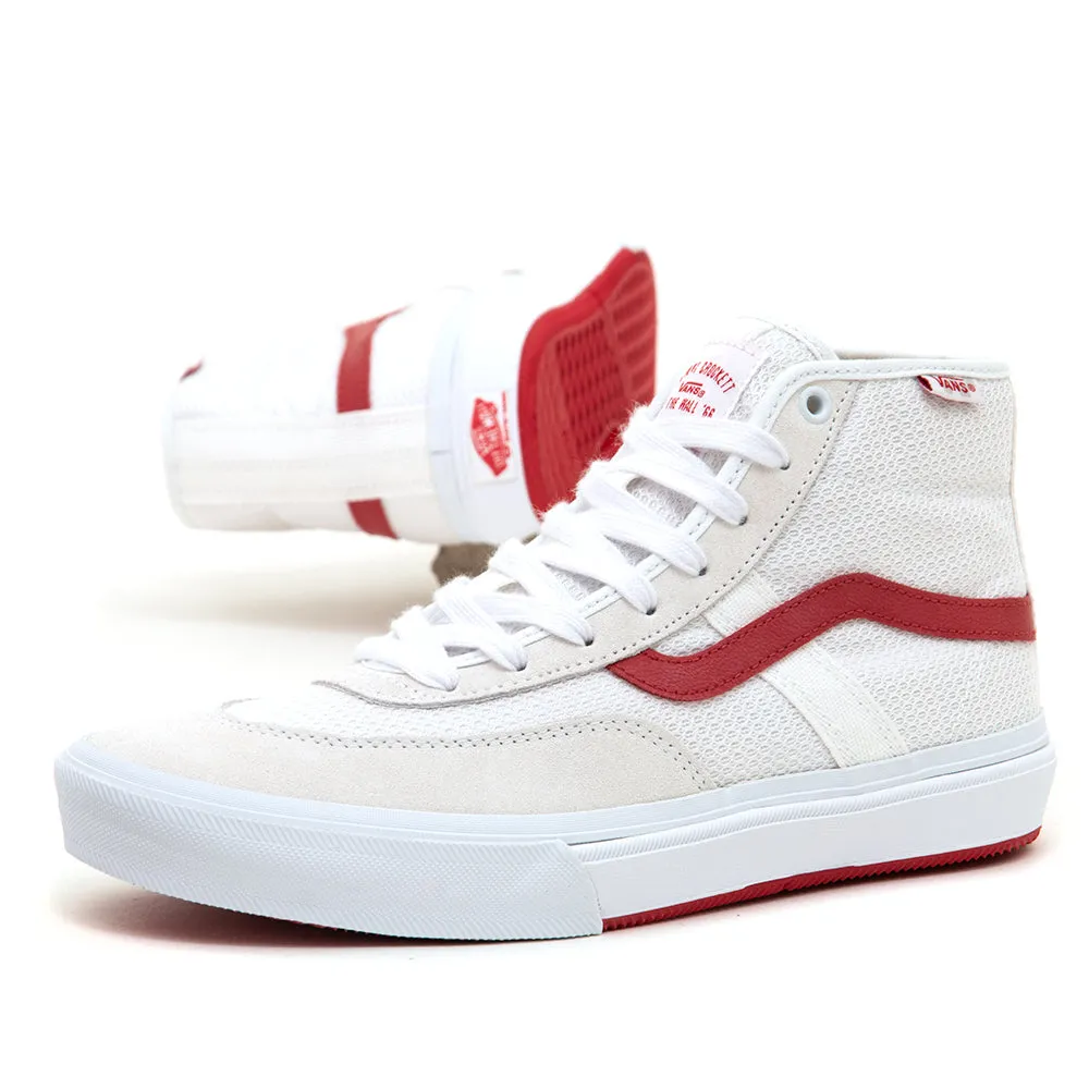 Skate Crockett High (White / Red) VBU