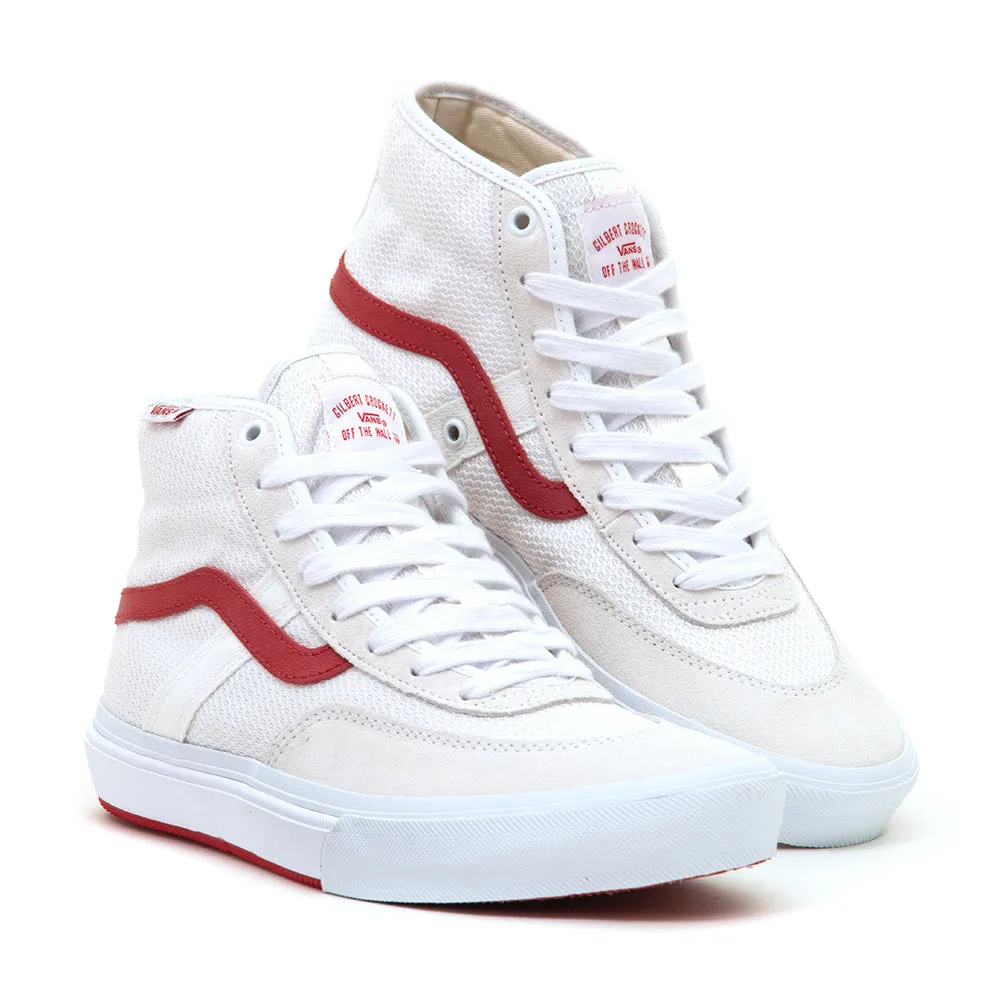 Skate Crockett High (White / Red) VBU